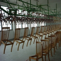 【餐椅喷漆线】厂家直销悬挂输送线 自动喷涂线 儿童餐椅全自动DISK喷漆流水线